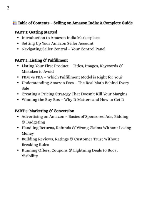 Selling on Amazon India: The No-Fluff eBook for First-Time Sellers